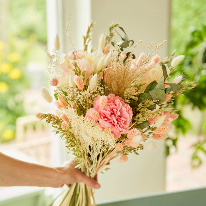 Mazzo Fiori Secchi Peony Love