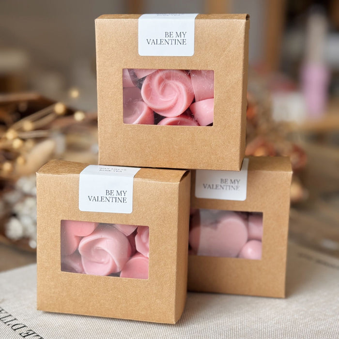Be My Valentine Wax Melts - Black Vanilla