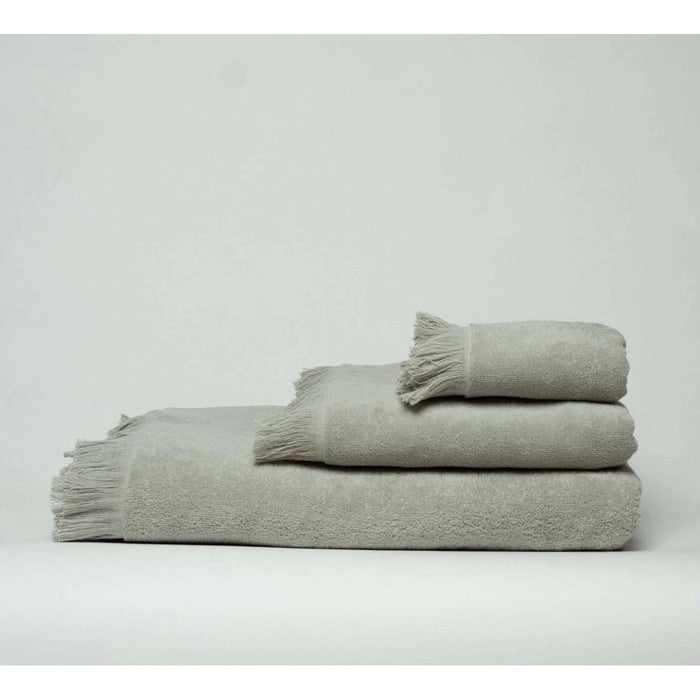 Velour Grigio Asciugamano