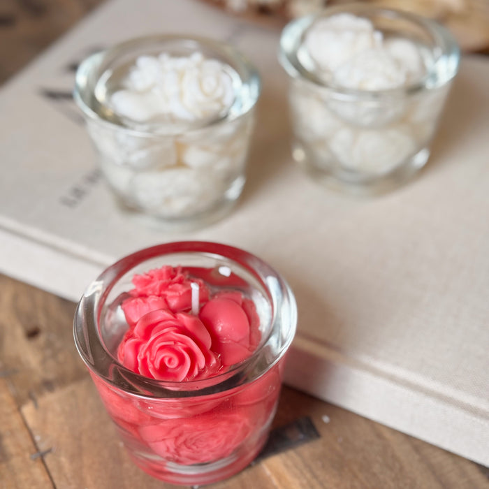 Roses Candela Decor