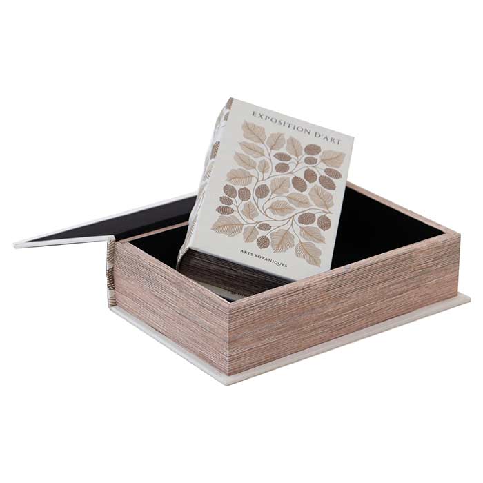 Scatola Libro Arte Botanica