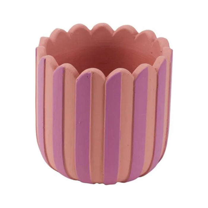 Moira Vaso Righe Pink