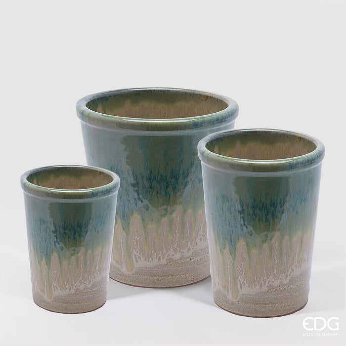Glaze Vaso Pianta Svasato