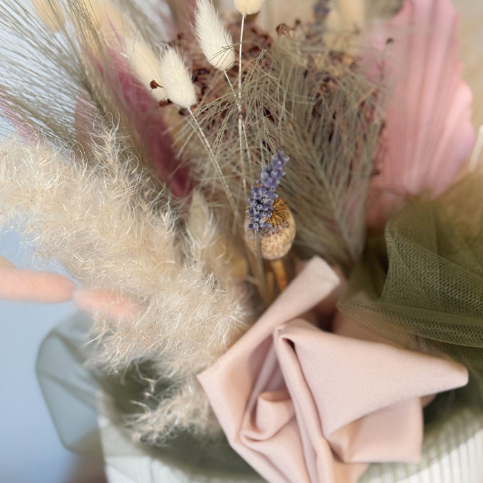 Atelier Alzata con Composizione Floreale