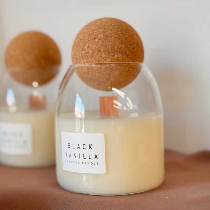 Black Vanilla - Candela Profumata