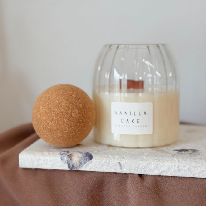 Vanilla Cake Plissè - Candela Profumata