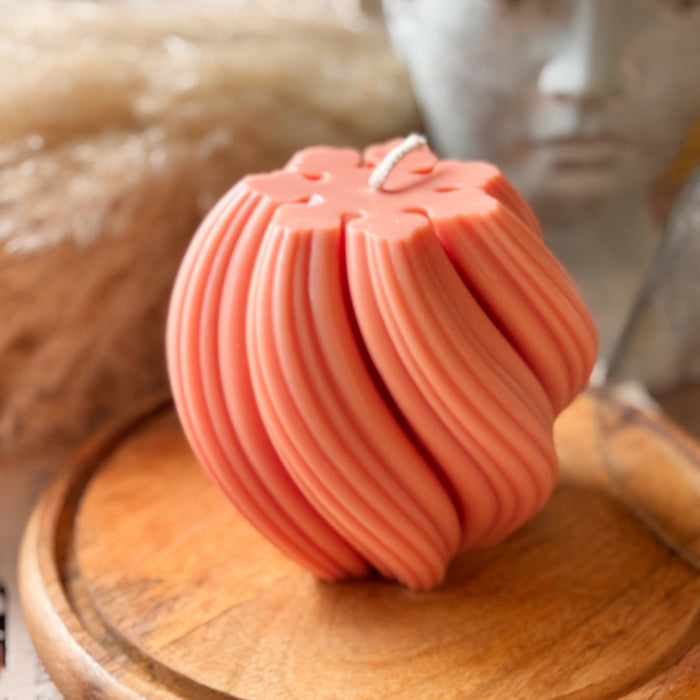 Bloom Candela Decor - Pink Brown
