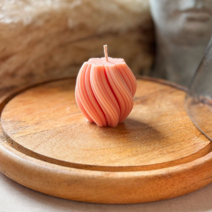 Bloom Candela Decor - Pink Brown