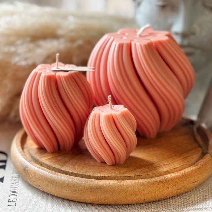 Bloom Candela Decor - Pink Brown