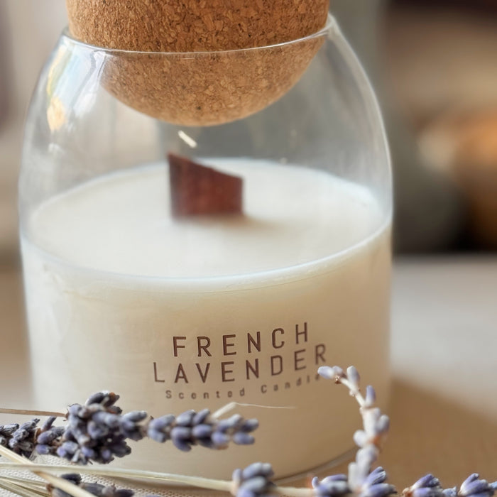 French Lavender - Candela Profumata