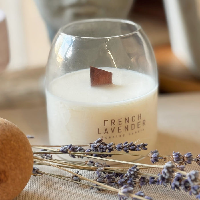 French Lavender - Candela Profumata