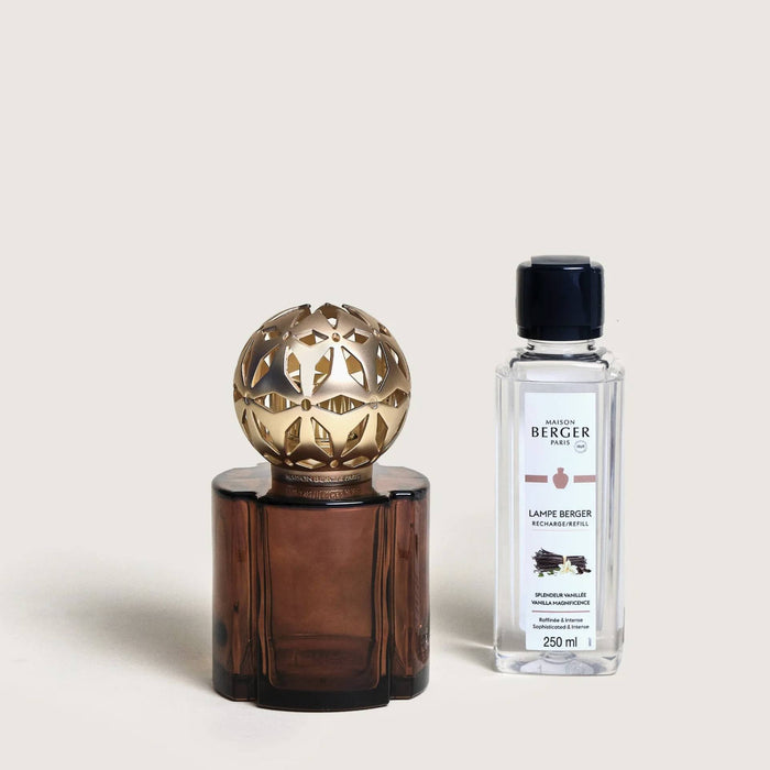 Pomelis Chocolat + 250ml Splendeur Vanillée - Cofanetto Lampe Berger