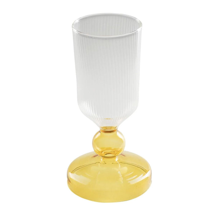 Vaso Monofiore Giallo S