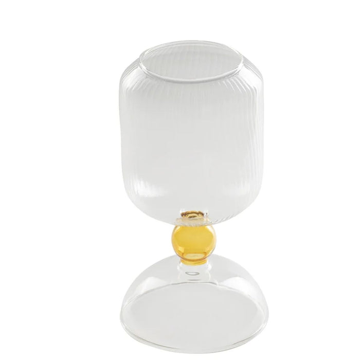 Vaso Monofiore Giallo S