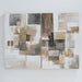 Quadro Decori Astratti Gold 120x80cm -  Boltze -  Segni Particolari.