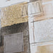 Quadro Decori Astratti Gold 120x80cm -  Boltze -  Segni Particolari.