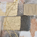 Quadro Decori Astratti Gold 120x80cm -  Boltze -  Segni Particolari.