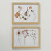 Quadro Stampa Fiori 43x33cm -  Boltze -  Segni Particolari.