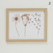 Quadro Stampa Fiori 43x33cm -  Boltze -  Segni Particolari.