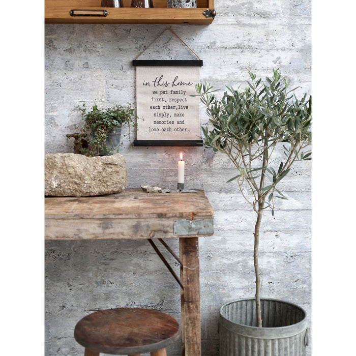 Quadretto Tela Home -  Chic Antique -  Segni Particolari.