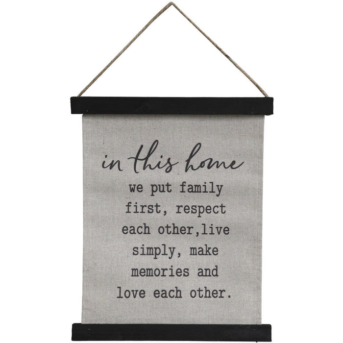 Quadretto Tela Home -  Chic Antique -  Segni Particolari.
