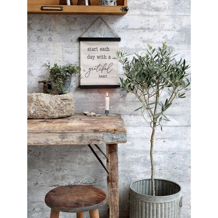 Quadretto Tela Grateful -  Chic Antique -  Segni Particolari.