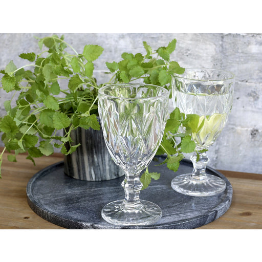 Bicchiere Calice Diamond -  Chic Antique -  Segni Particolari.