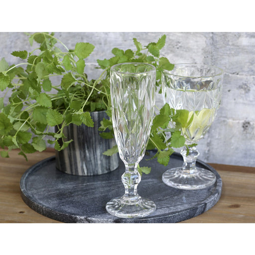 Bicchiere Coppa Champagne Diamond -  Chic Antique -  Segni Particolari.
