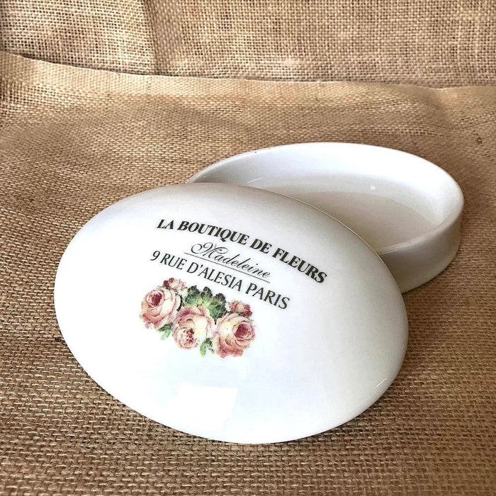 Rose soap dish