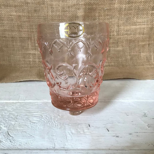 Bicchiere per Candelabro -  Kromer -  Segni Particolari.