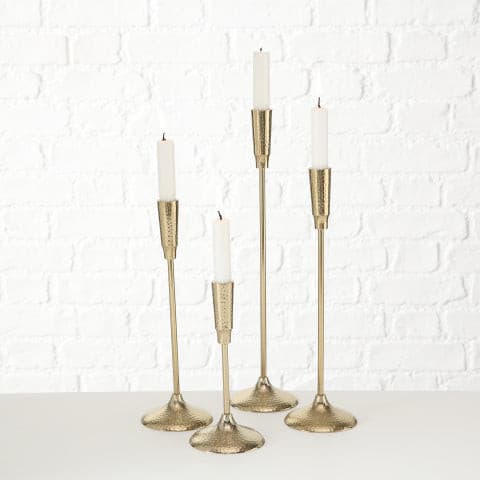 Set 4 Candelabri Gold Liselle -  Boltze -  Segni Particolari.