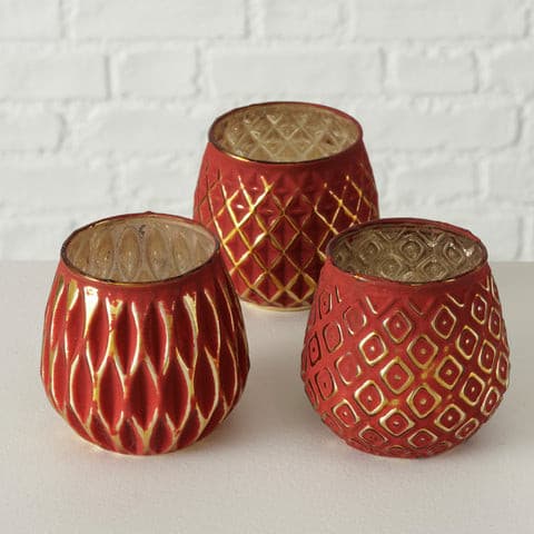 Porta Tealight Yamuna -  Boltze -  Segni Particolari.