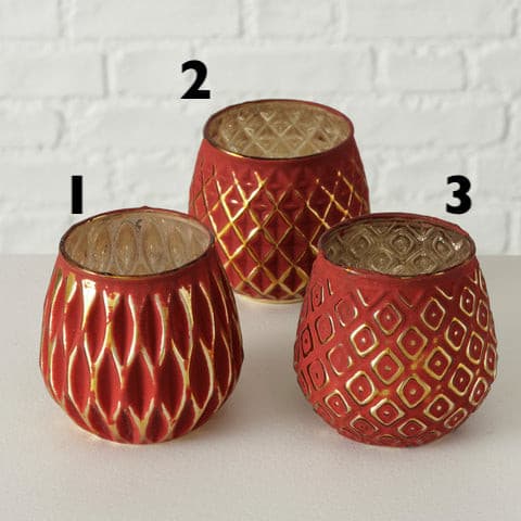 Porta Tealight Yamuna -  Boltze -  Segni Particolari.