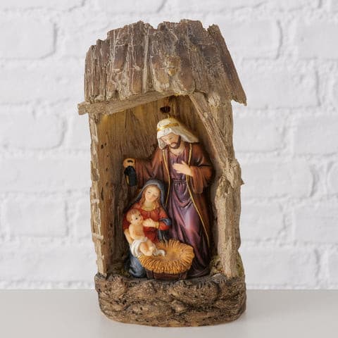 Natività Grotta con Led -  Boltze -  Segni Particolari.