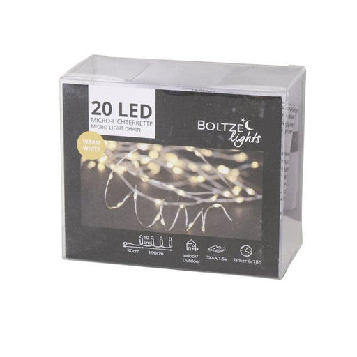 Ghirlanda 20 Micro Led 220cm -  Boltze -  Segni Particolari.