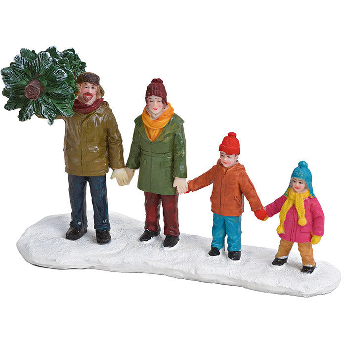 Famiglia con Albero Miniatura -  Wurm -  Segni Particolari.