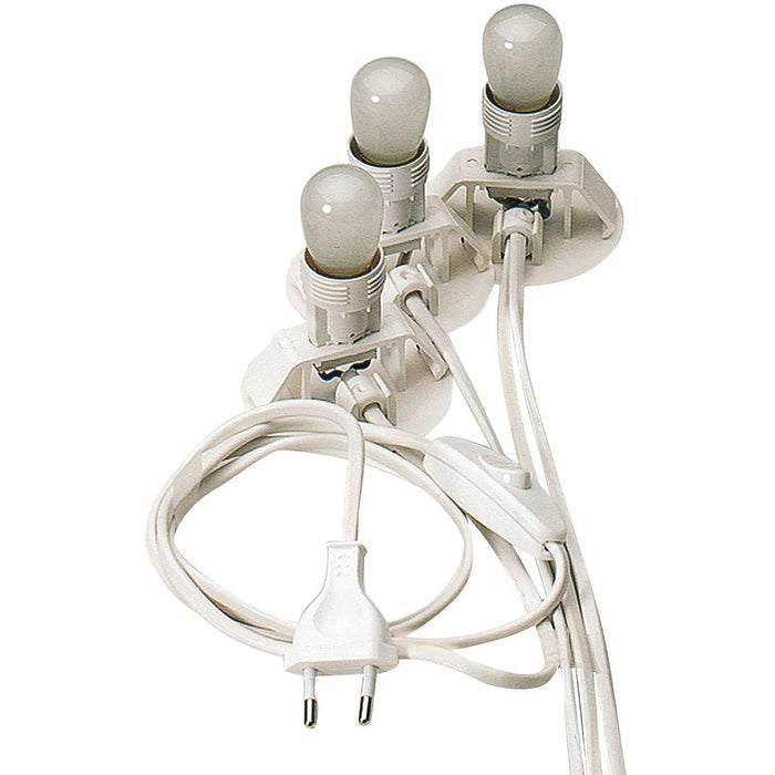 Luce Led Catena 3 Casette -  Wurm -  Segni Particolari.