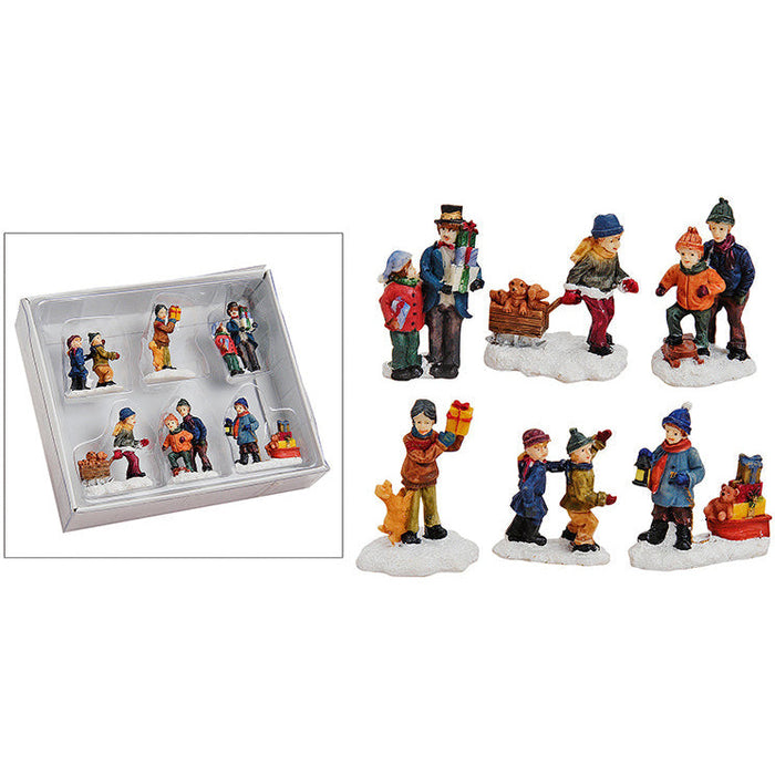 Mix 7 Figure Miniatura -  Wurm -  Segni Particolari.