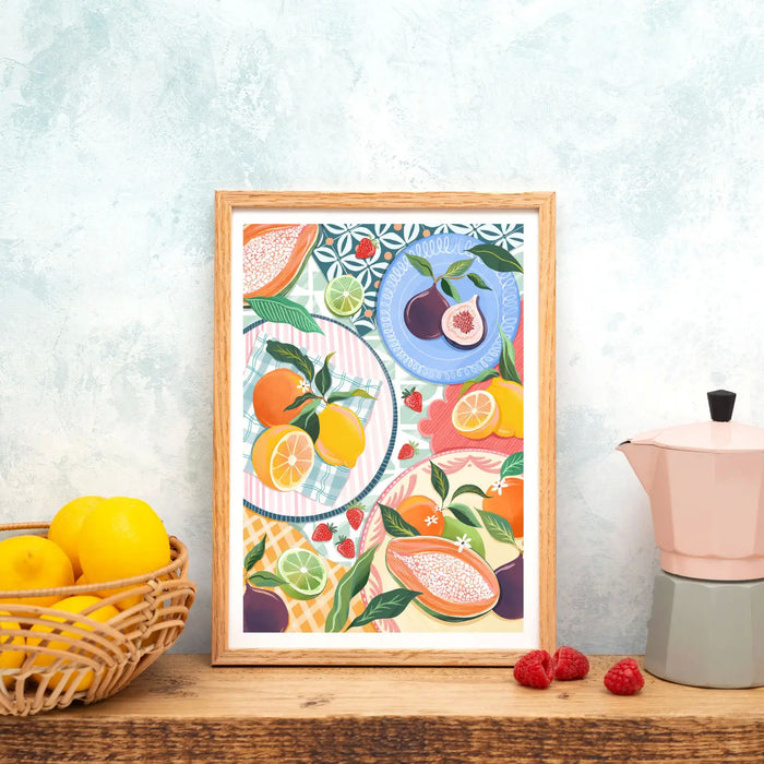 Stampa Estate di Frutta A4