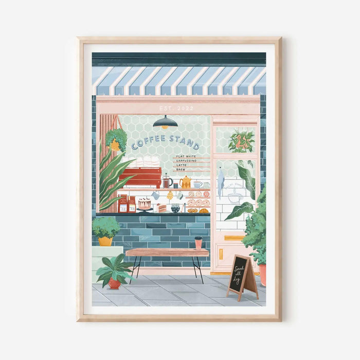 Stampa Coffee Bar A4