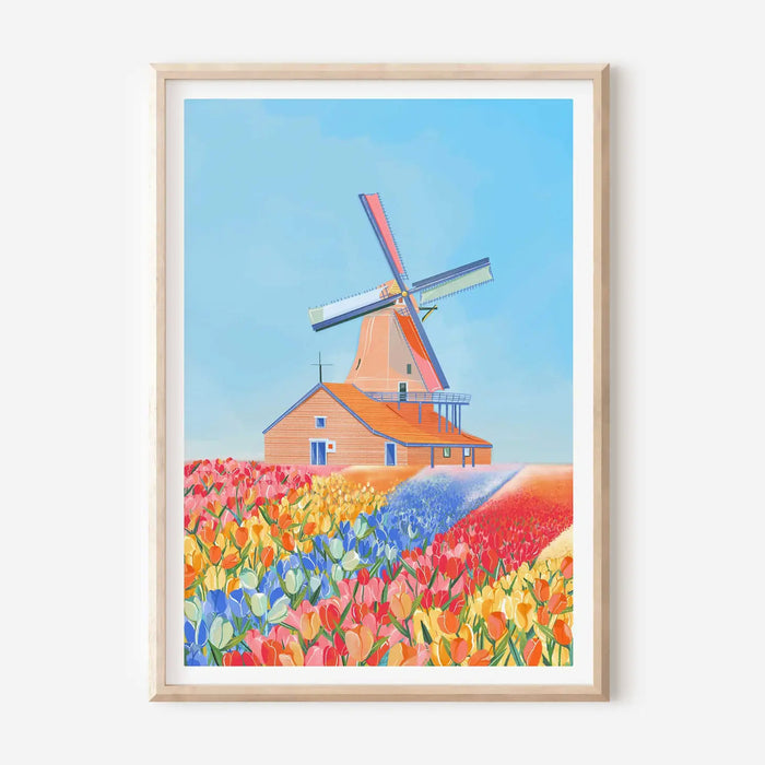 Stampa Campo Tulipani A4