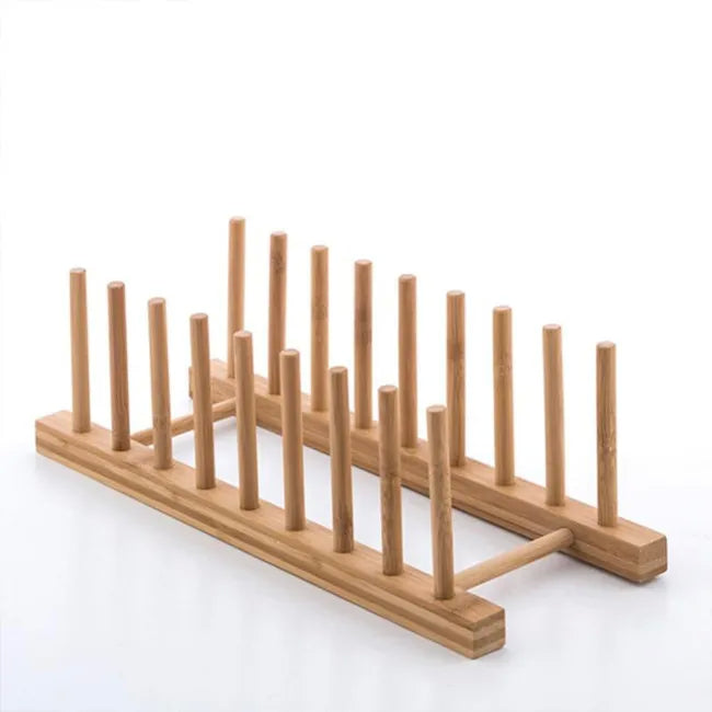 Supporto Piatti Bamboo