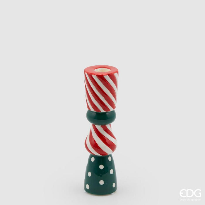 Portacandela Xmas Candy