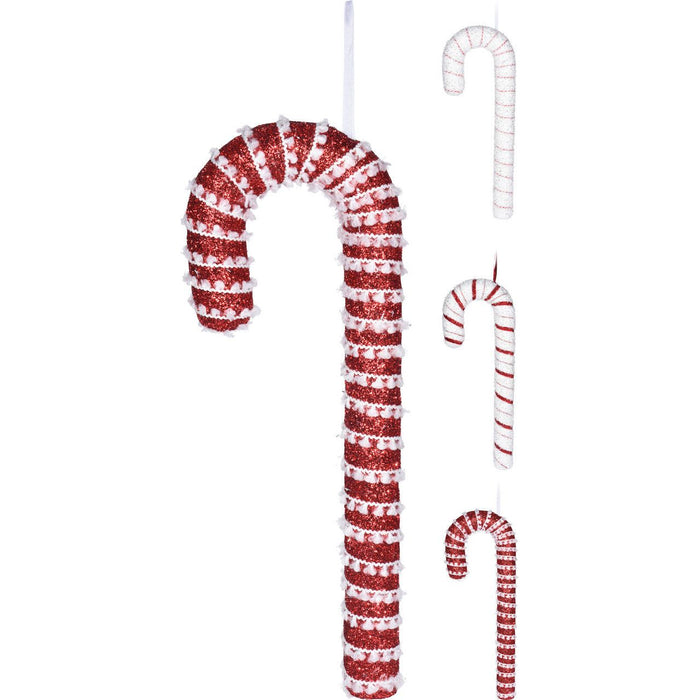 Candy Cane Addobbo 52cm