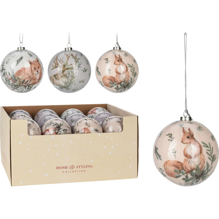 Pallina Addobbo Wood Christmas