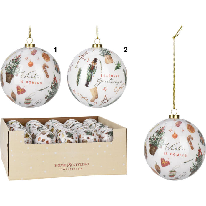 Pallina Addobbo Old Christmas