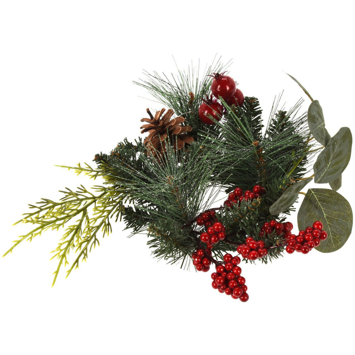 Ghirlanda Mix Pino Bacche 23cm