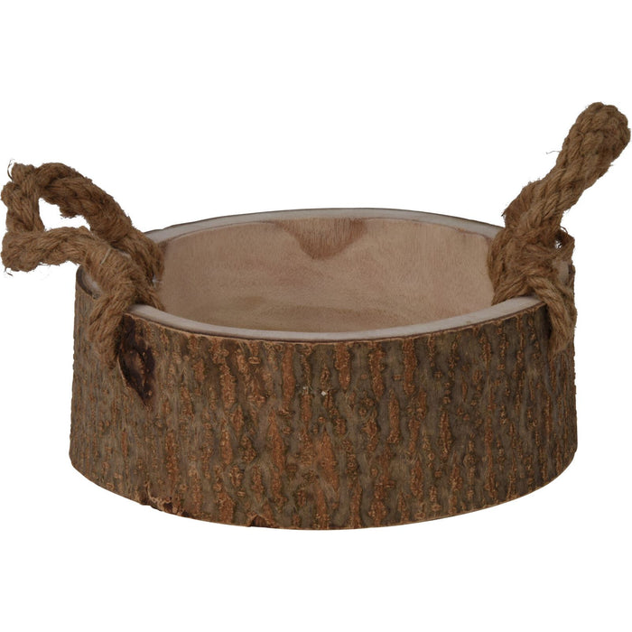 Vaso Portatutto Corteccia con Manici