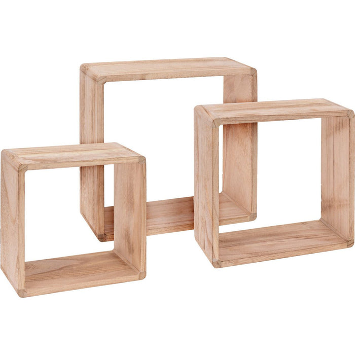 Set 3 Mensole Cubo