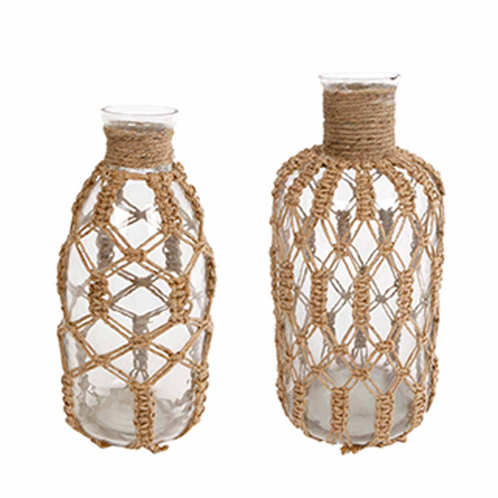 Vaso Bottiglia Vimini
